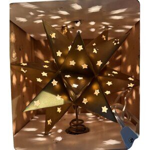 Christmas Tree Topper Reflective On Off switch 6 inch